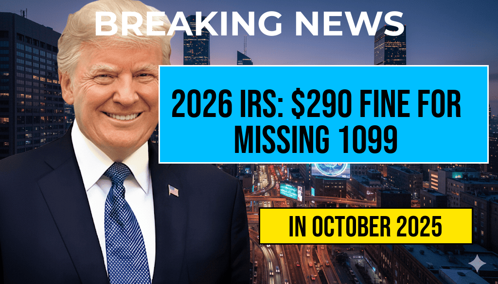 2026 IRS Penalties: Missing a 1099 Could Result in a $290 Fine per Form