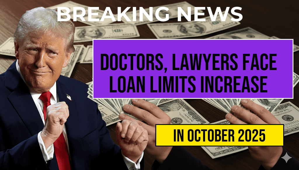 Doctors and Lawyers to Face $50,000 Annual Federal Loan Limit, with a Possible $200,000 Cap by 2026