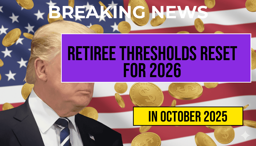 Retiree Band Thresholds Reset for 2026 Could Save You Over $500—See the Updated Income Limits