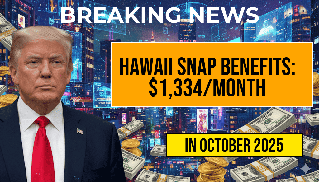 SNAP Benefits in Hawaii: Family of Three Receives $1,334 Monthly, $349 More Than Mainland