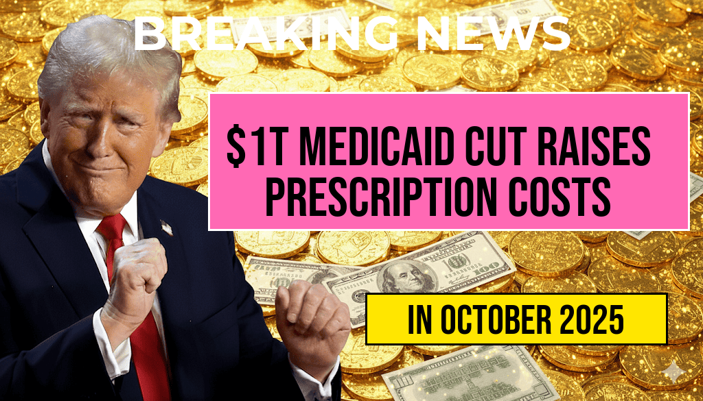 Washington Post Reports $1 Trillion Medicaid Cut: Why a $300 Prescription Is Now More Expensive