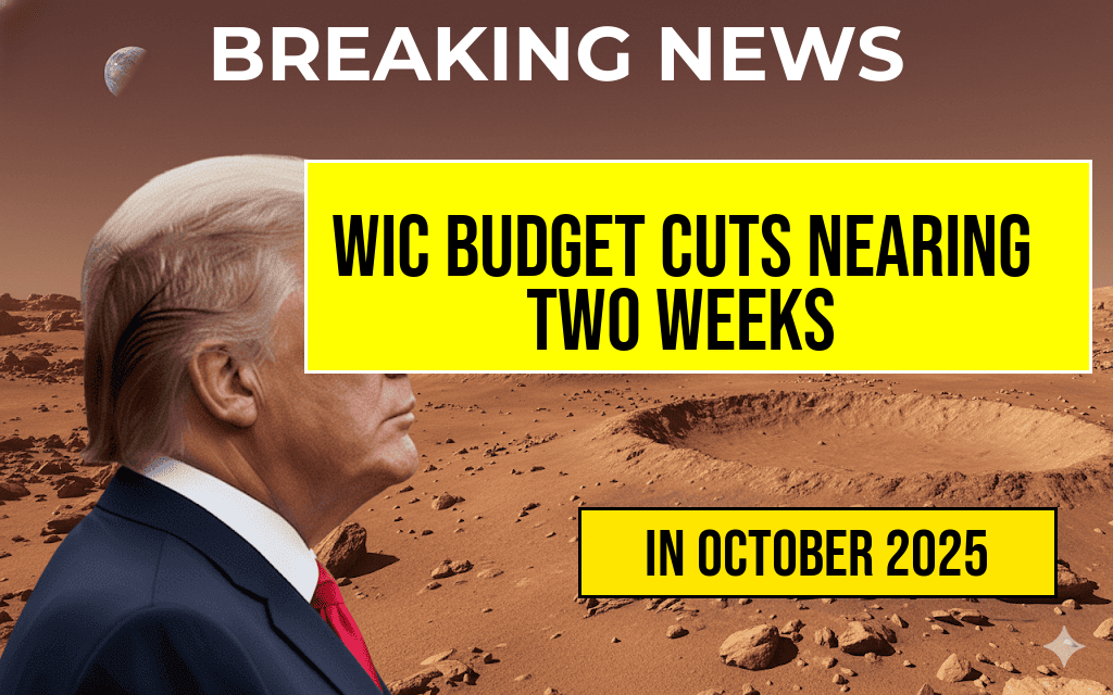 WIC Program Faces Two Weeks Remaining as Grocery Budgets Drop by $26 to $78 Monthly Without Federal Funding